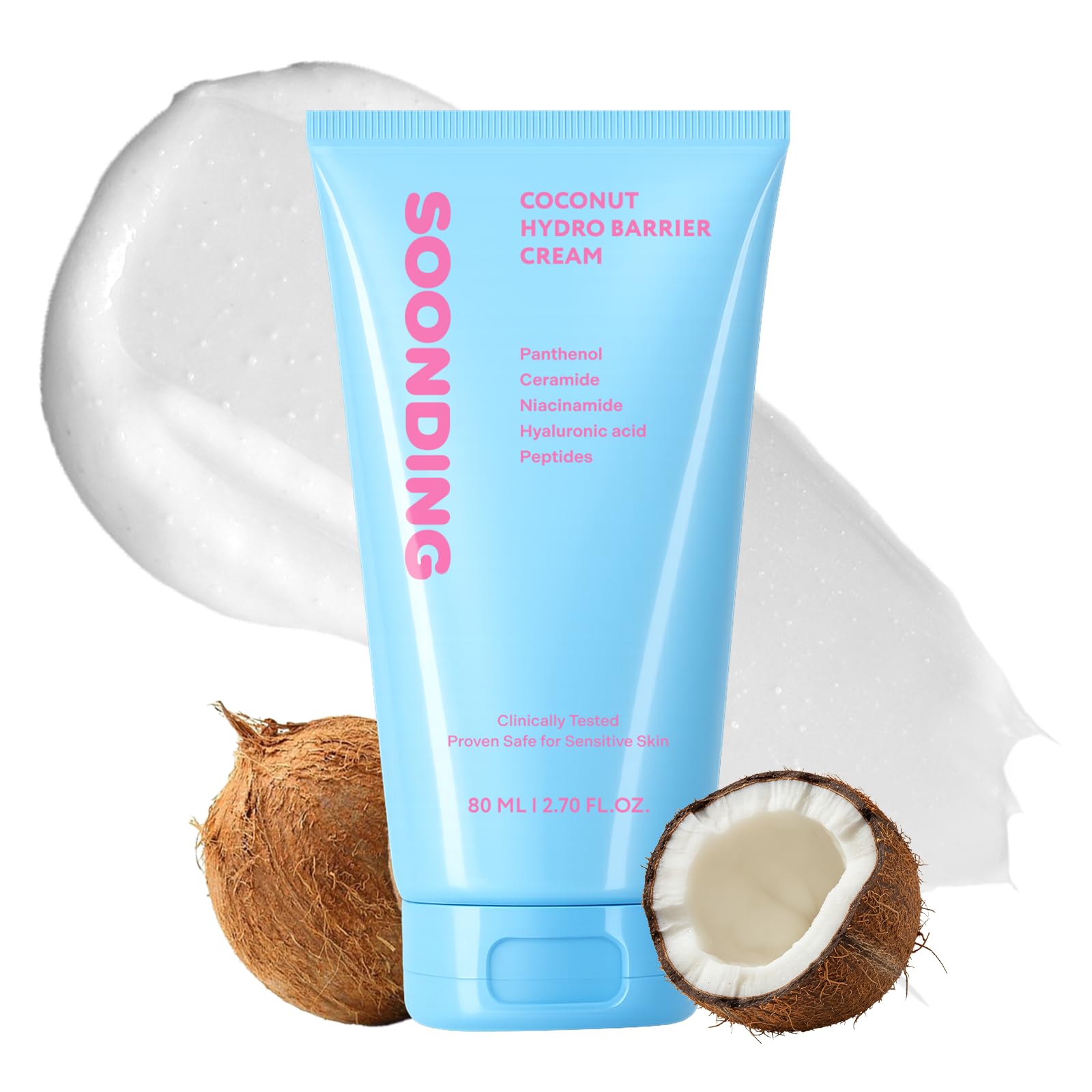 Amazon.com: SOONDING Coconut Hydro Barrier Cream | Soothing